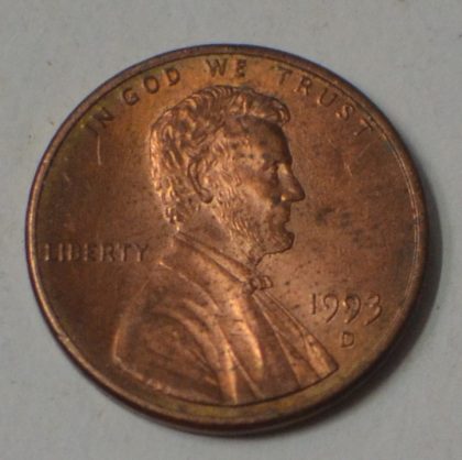 U.S.A. 1-CENT 1993 (used) | Indian Postage Stamps | Indian Coins | Old Indian Currency | Rare Indian Coins | Numismatic Collection India