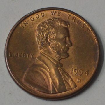 U.S.A. 1-CENT 1994 (used)