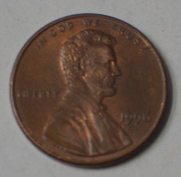 U.S.A. 1-CENT 1996 (used)