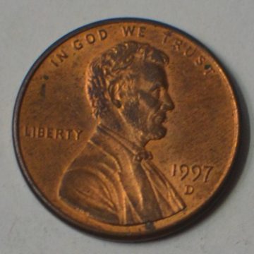 U.S.A. 1-CENT 1997 (used)