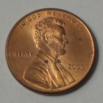 U.S.A. 1-CENT 2003 (used)