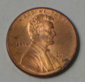 U.S.A. 1-CENT 2004 (used)