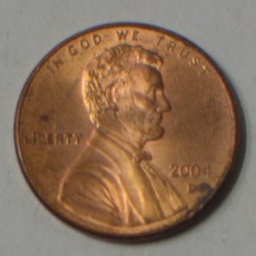 U.S.A. 1-CENT 2004 (used)