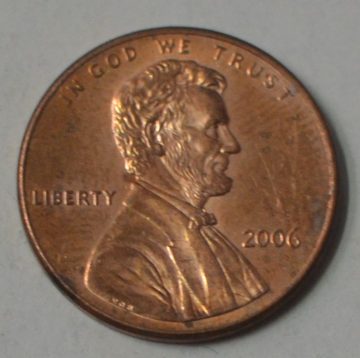 U.S.A. 1-CENT 2006 (used)
