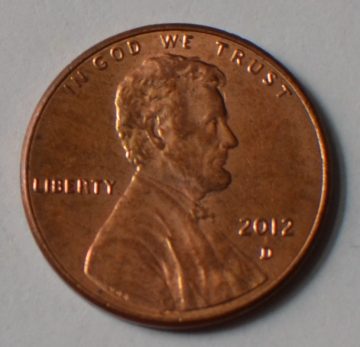U.S.A. 1-CENT 2012 (Unc)