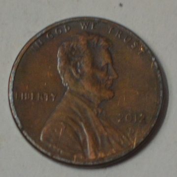 U.S.A. 1-CENT 2012 (used)