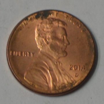 U.S.A. 1-CENT 2014 (used)