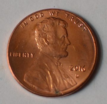 U.S.A. 1-CENT 2016 (Unc)