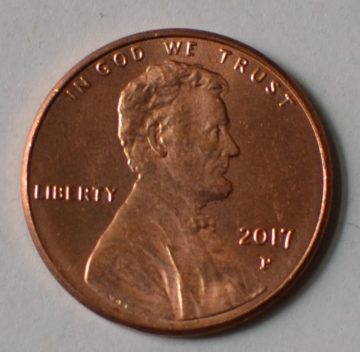 U.S.A. 1-CENT 2017 (Unc)