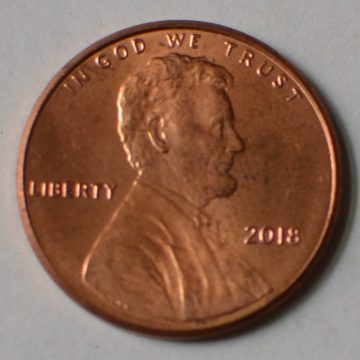 U.S.A. 1-CENT 2018 (Unc)