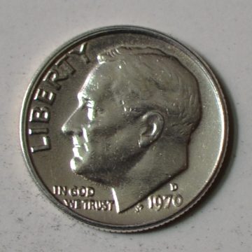 U.S.A. 1-DIME 1970 polished (Used) Old Foreign Coins | Rare Foreign Coins | Numismatic Collection