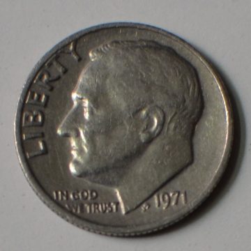 U.S.A. 1-DIME 1971 (Used)