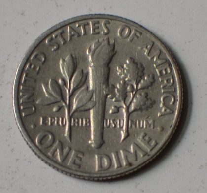 U.S.A. 1-DIME 1979 (Used) | Indian Postage Stamps | Indian Coins | Old Indian Currency | Rare Indian Coins | Numismatic Collection India - Image 2