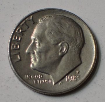U.S.A. 1-DIME 1983 (Used)