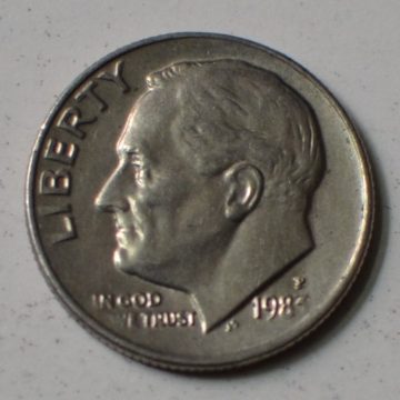 U.S.A. 1-DIME 1983 (Used)