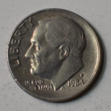 U.S.A. 1-DIME 1984 (Used)
