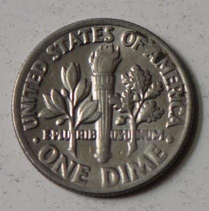 U.S.A. 1-DIME 1985 (Used) | Indian Postage Stamps | Indian Coins | Old Indian Currency | Rare Indian Coins | Numismatic Collection India - Image 2