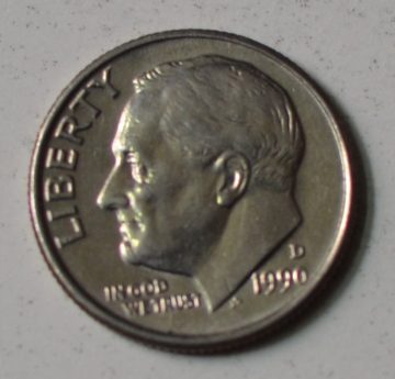 U.S.A. 1-DIME 1990 (Used)