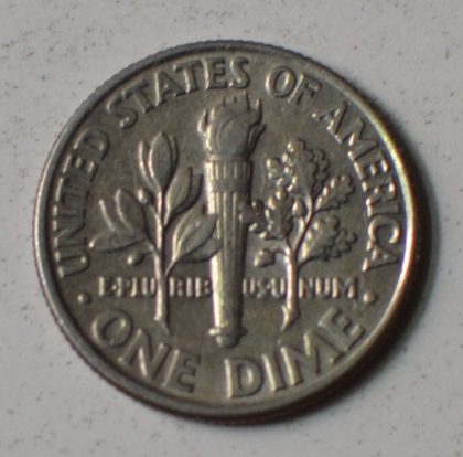 U.S.A. 1-DIME 1991 (Used) | Indian Postage Stamps | Indian Coins | Old Indian Currency | Rare Indian Coins | Numismatic Collection India - Image 2