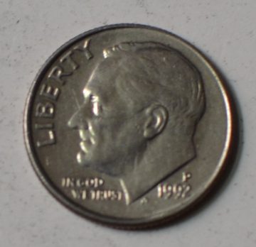 U.S.A. 1-DIME 1992 (Used)