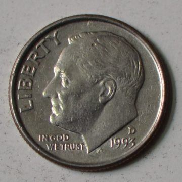 U.S.A. 1-DIME 1993 (Used)