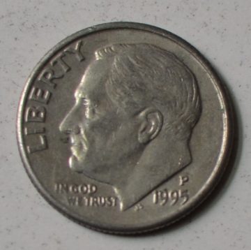 U.S.A. 1-DIME 1995 (Used)