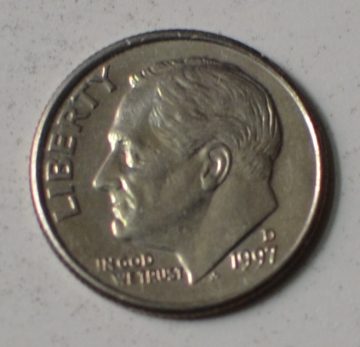 U.S.A. 1-DIME 1997 (Used)