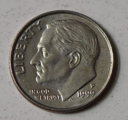 U.S.A. 1-DIME 1999 (Used) | Indian Postage Stamps | Indian Coins | Old Indian Currency | Rare Indian Coins | Numismatic Collection India