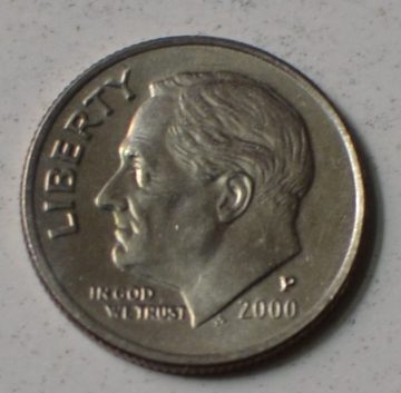 U.S.A. 1-DIME 2000 (Used)