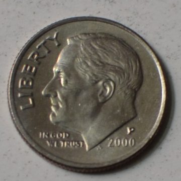 U.S.A. 1-DIME 2000 (Used)
