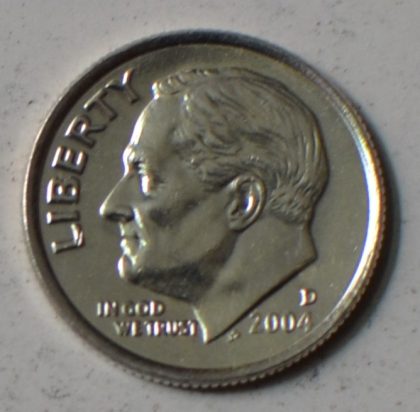 U.S.A. 1-DIME 2004 polished (Used) | Indian Postage Stamps | Indian Coins | Old Indian Currency | Rare Indian Coins | Numismatic Collection India