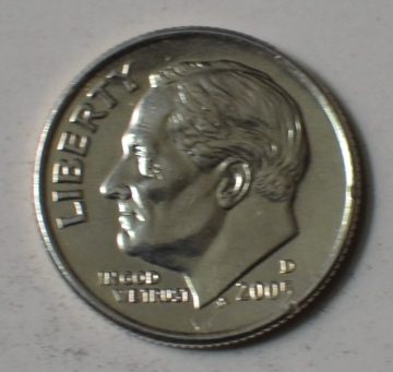 U.S.A. 1-DIME 2005 polished (Used)