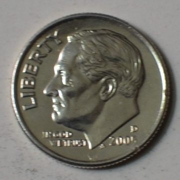U.S.A. 1-DIME 2005 polished (Used)