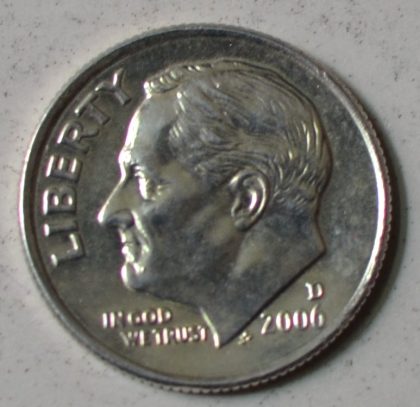 U.S.A. 1-DIME 2006 polished (Used) | Indian Postage Stamps | Indian Coins | Old Indian Currency | Rare Indian Coins | Numismatic Collection India