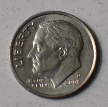 U.S.A. 1-DIME 2008 (Used)
