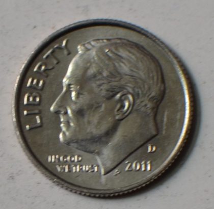 U.S.A. 1-DIME 2011 (Used) | Indian Postage Stamps | Indian Coins | Old Indian Currency | Rare Indian Coins | Numismatic Collection India