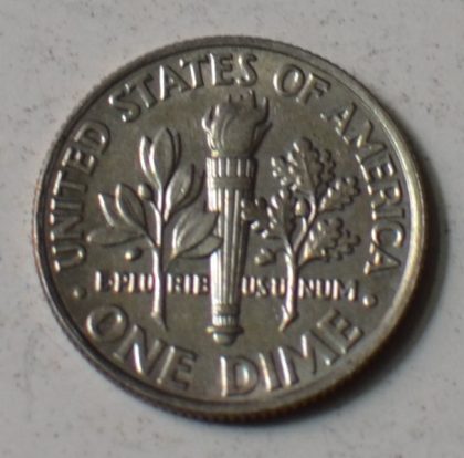 U.S.A. 1-DIME 2012 (Used) | Indian Postage Stamps | Indian Coins | Old Indian Currency | Rare Indian Coins | Numismatic Collection India - Image 2
