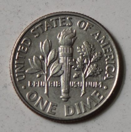 U.S.A. 1-DIME 2015 (Used) | Indian Postage Stamps | Indian Coins | Old Indian Currency | Rare Indian Coins | Numismatic Collection India - Image 2