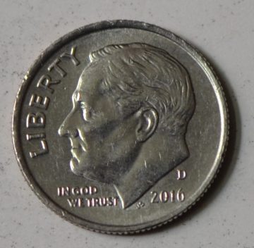 U.S.A. 1-DIME 2016 (Used)