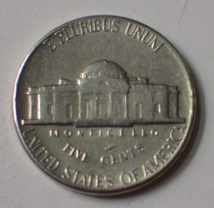 U.S.A. 5- CENT 1970(used) | Indian Postage Stamps | Indian Coins | Old Indian Currency | Rare Indian Coins | Numismatic Collection India - Image 2
