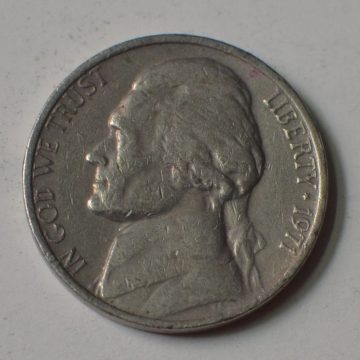 U.S.A. 5- CENT 1971(used)