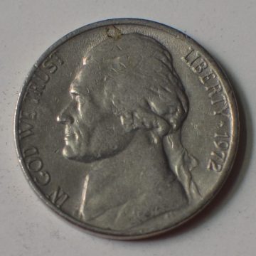 U.S.A. 5- CENT 1972(used)