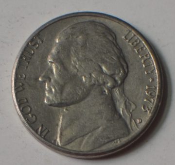 U.S.A. 5- CENT 1973(used)