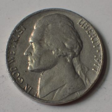 U.S.A. 5- CENT 1977(used)