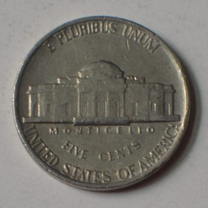 U.S.A. 5- CENT 1977(used) | Indian Postage Stamps | Indian Coins | Old Indian Currency | Rare Indian Coins | Numismatic Collection India - Image 2