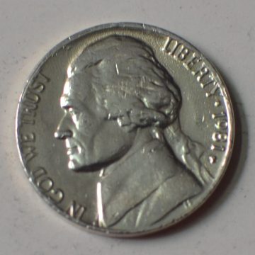 U.S.A. 5- CENT 1981(used)