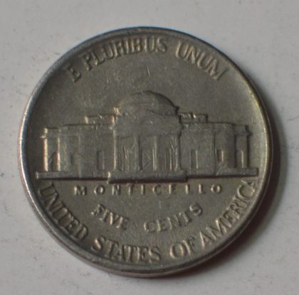 U.S.A. 5- CENT 1986(used) | Indian Postage Stamps | Indian Coins | Old Indian Currency | Rare Indian Coins | Numismatic Collection India - Image 2