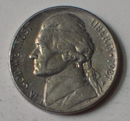 U.S.A. 5- CENT 1987(used) | Indian Postage Stamps | Indian Coins | Old Indian Currency | Rare Indian Coins | Numismatic Collection India