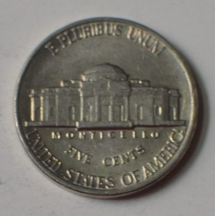 U.S.A. 5- CENT 1988(used) | Indian Postage Stamps | Indian Coins | Old Indian Currency | Rare Indian Coins | Numismatic Collection India - Image 2