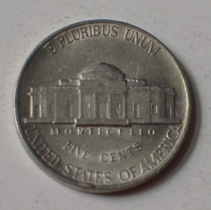 U.S.A. 5- CENT 1992(used) | Indian Postage Stamps | Indian Coins | Old Indian Currency | Rare Indian Coins | Numismatic Collection India - Image 2